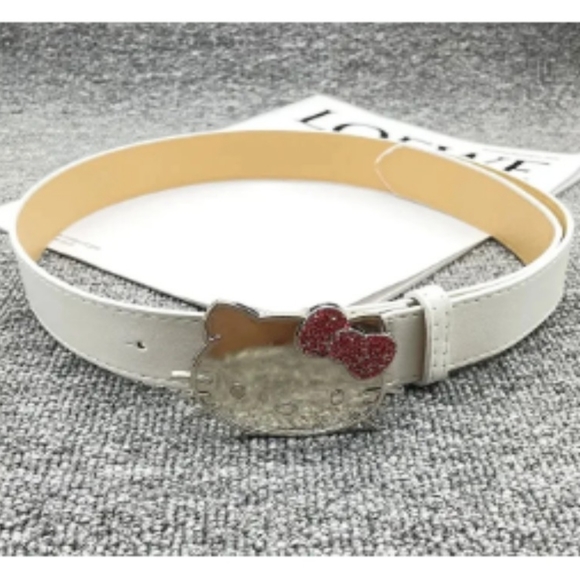 Hello Kitty Belt color White - Picture 2 of 5